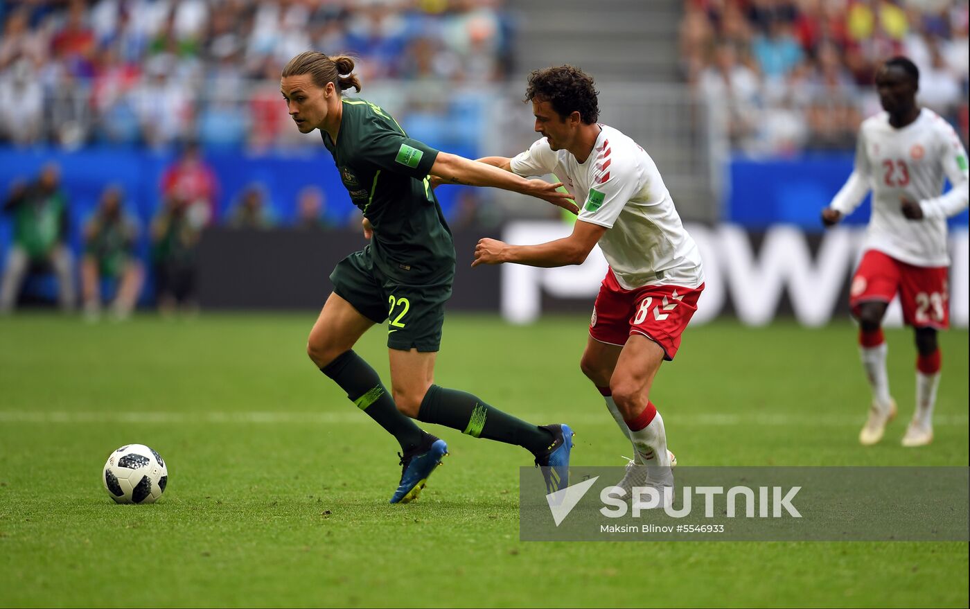 Russia World Cup Denmark - Australia
