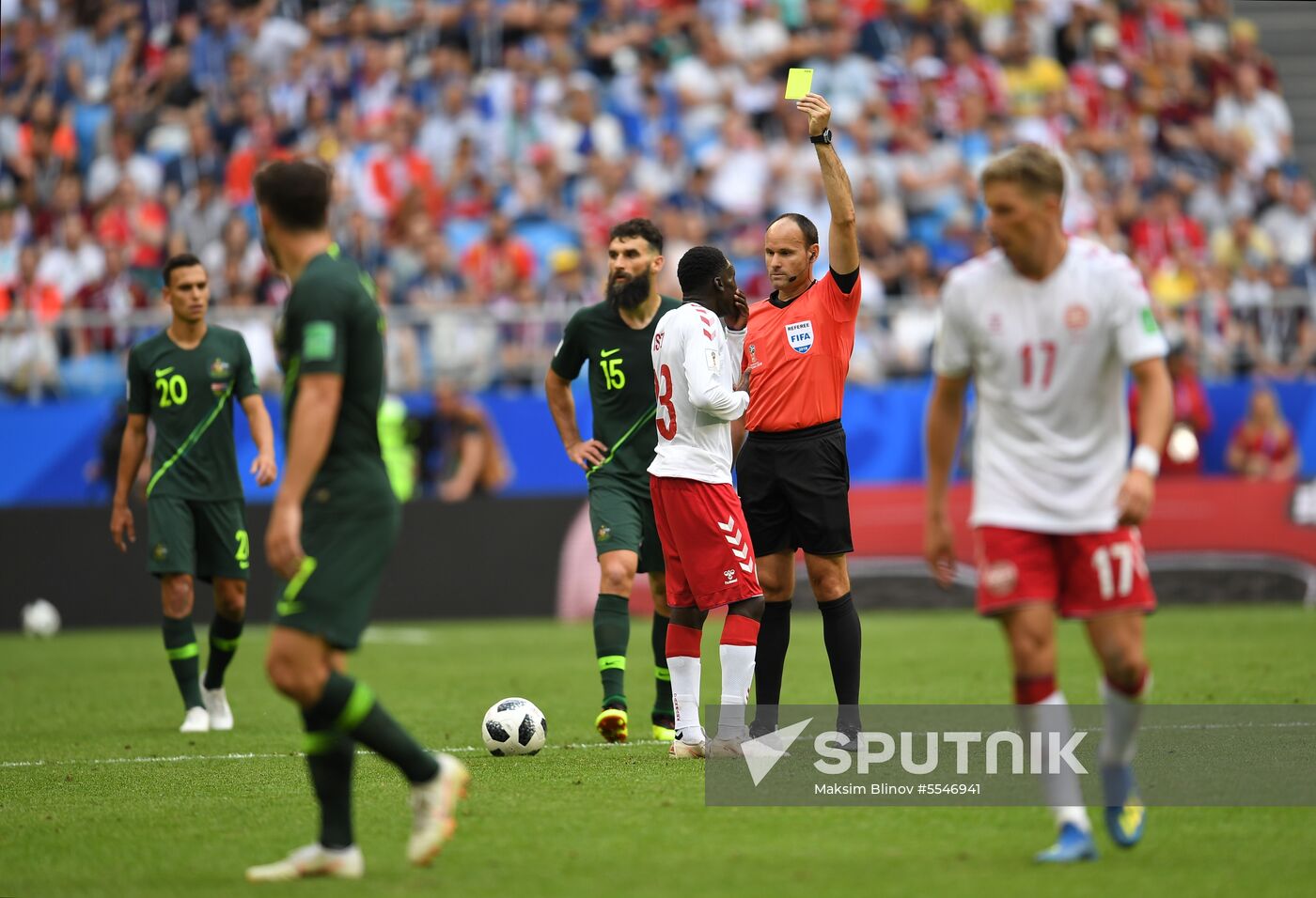 Russia World Cup Denmark - Australia