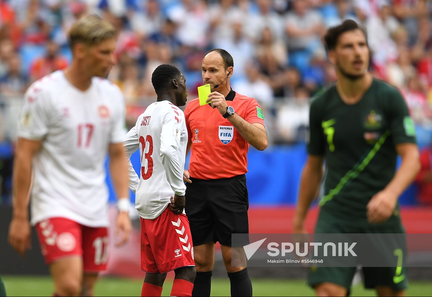 Russia World Cup Denmark - Australia