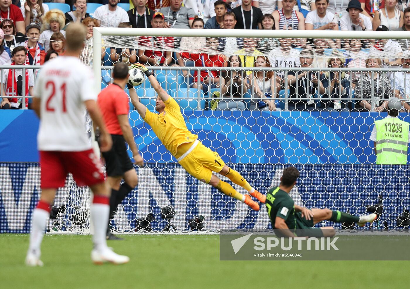 Russia World Cup Denmark - Australia