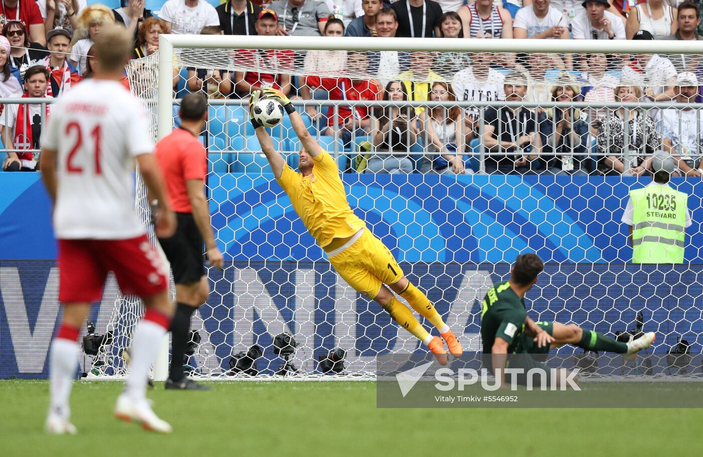 Russia World Cup Denmark - Australia