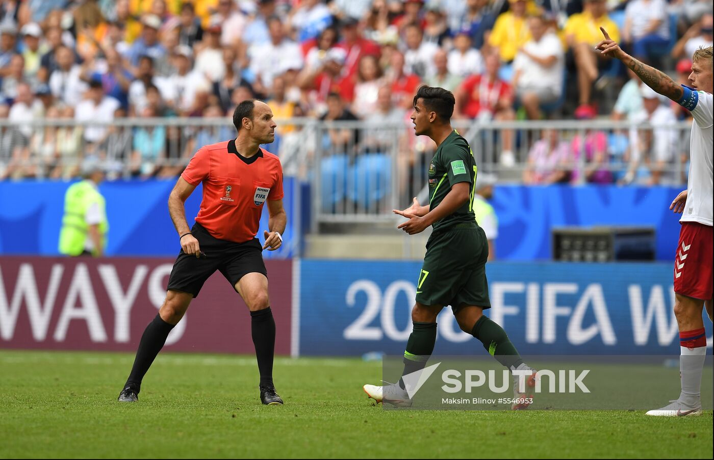 Russia World Cup Denmark - Australia