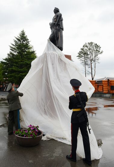 Suvorov monument unveiled in Ussuriysk