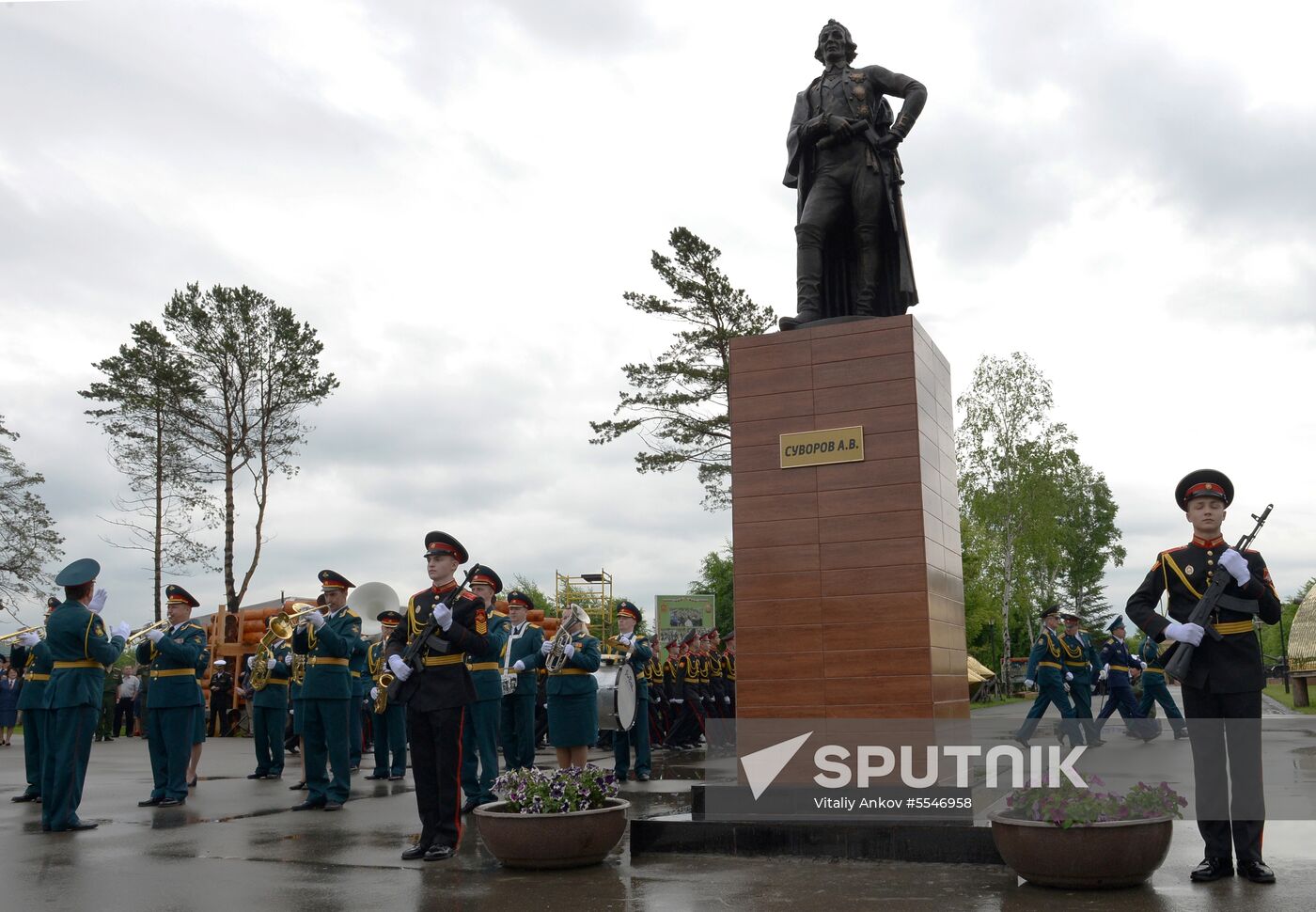 Suvorov monument unveiled in Ussuriysk