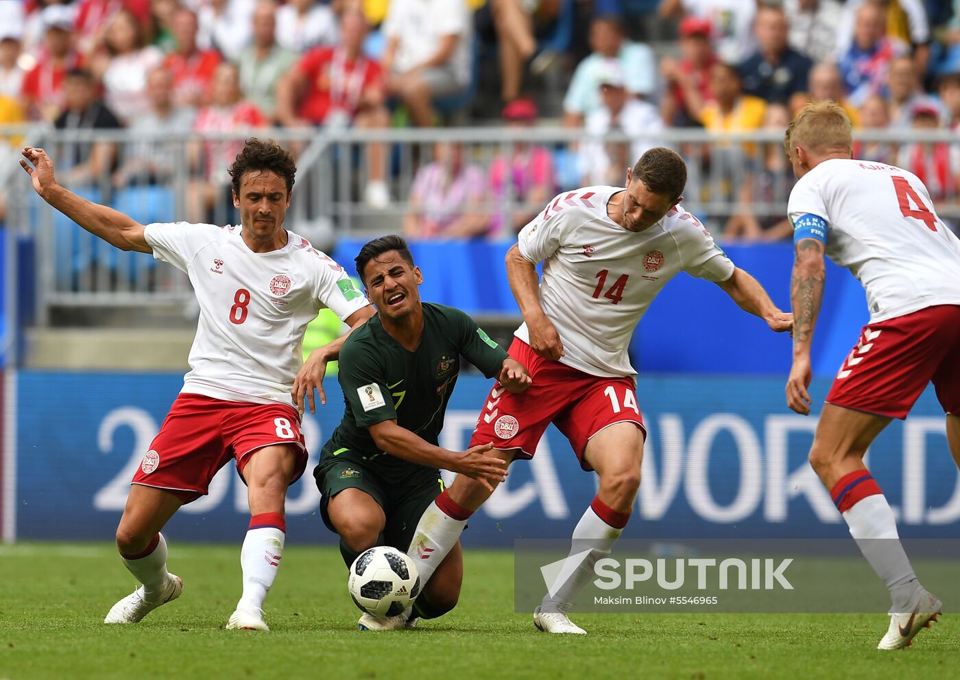 Russia World Cup Denmark - Australia