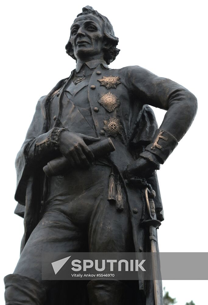 Suvorov monument unveiled in Ussuriysk
