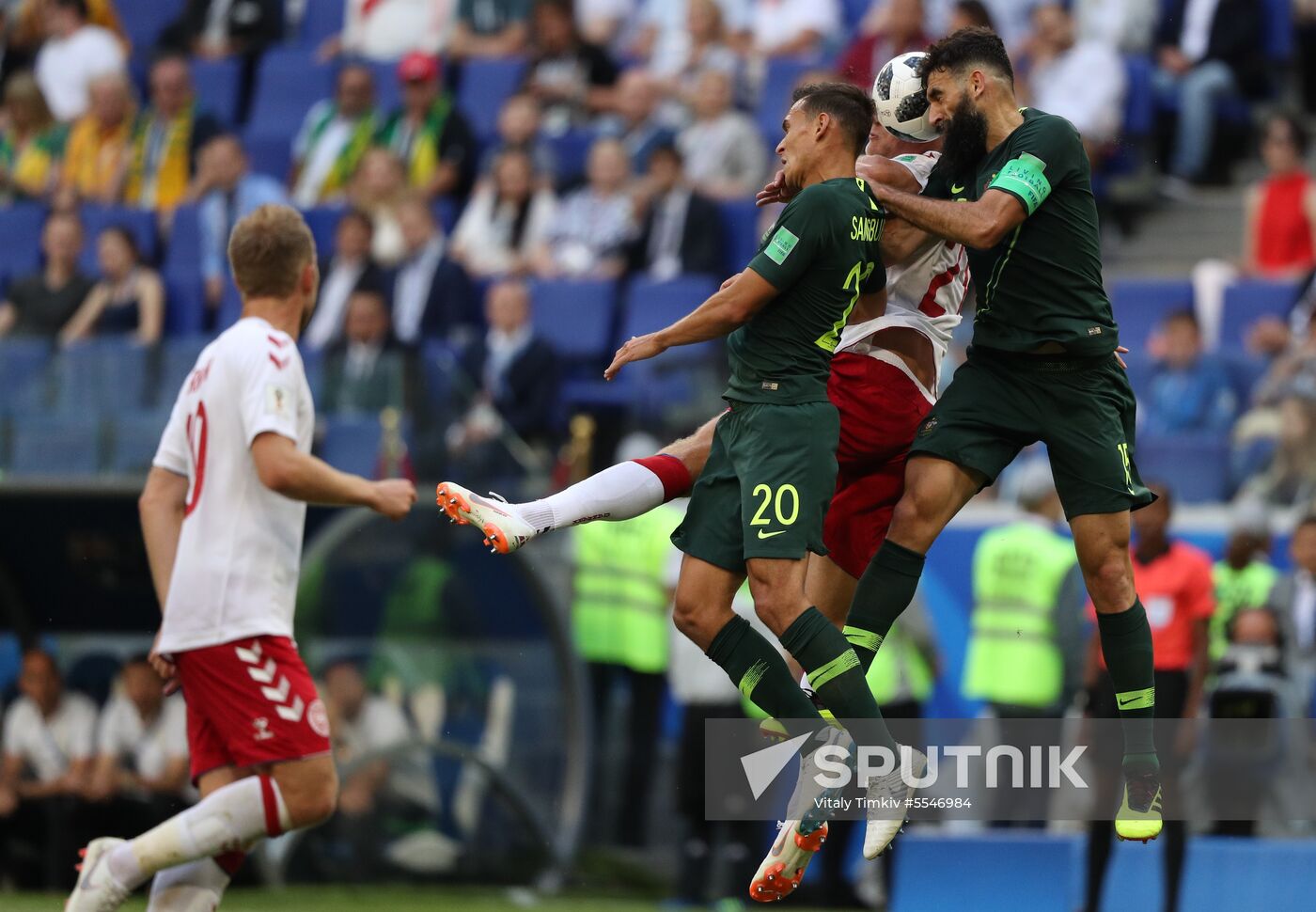 Russia World Cup Denmark - Australia