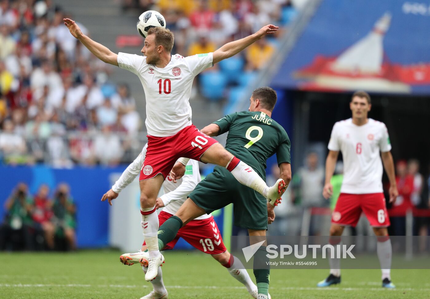 Russia World Cup Denmark - Australia