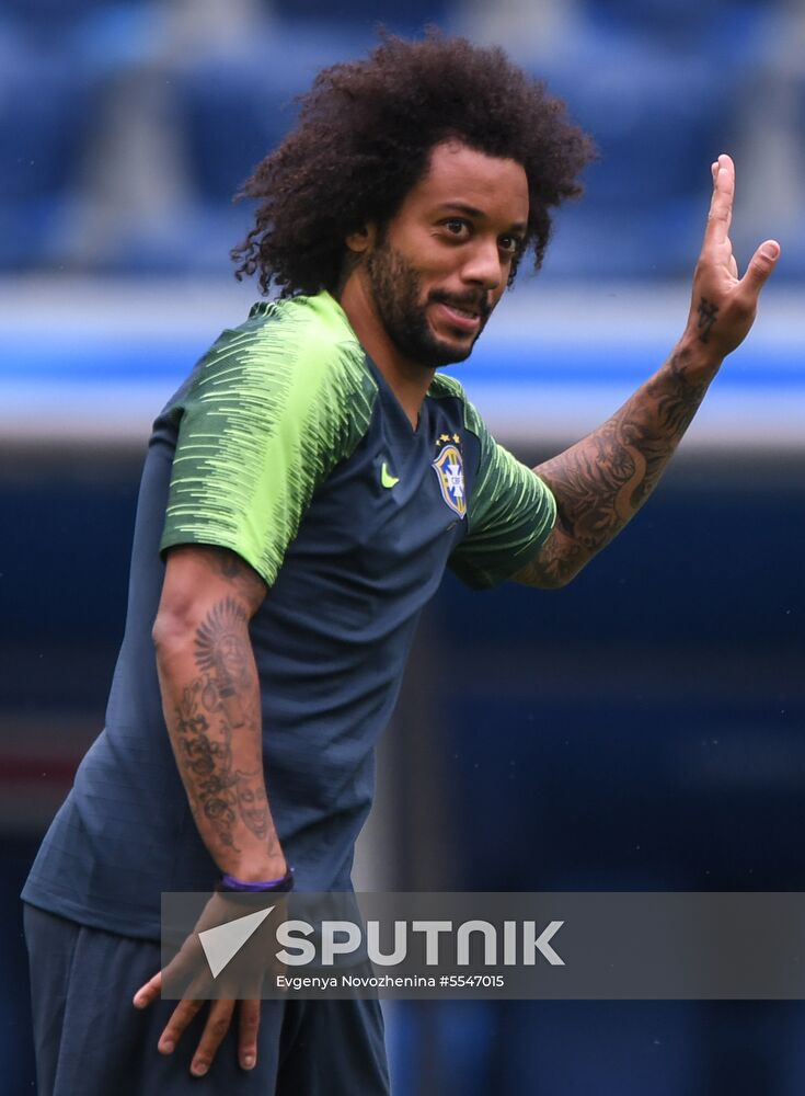 Russia World Cup Brazil Training