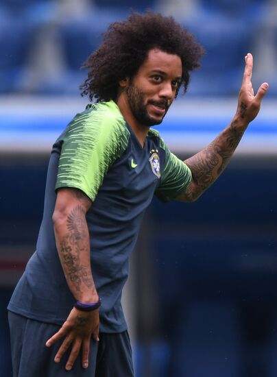 Russia World Cup Brazil Training