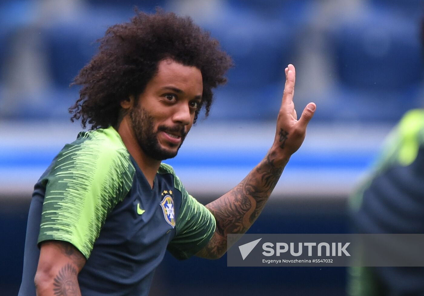 Russia World Cup Brazil Training