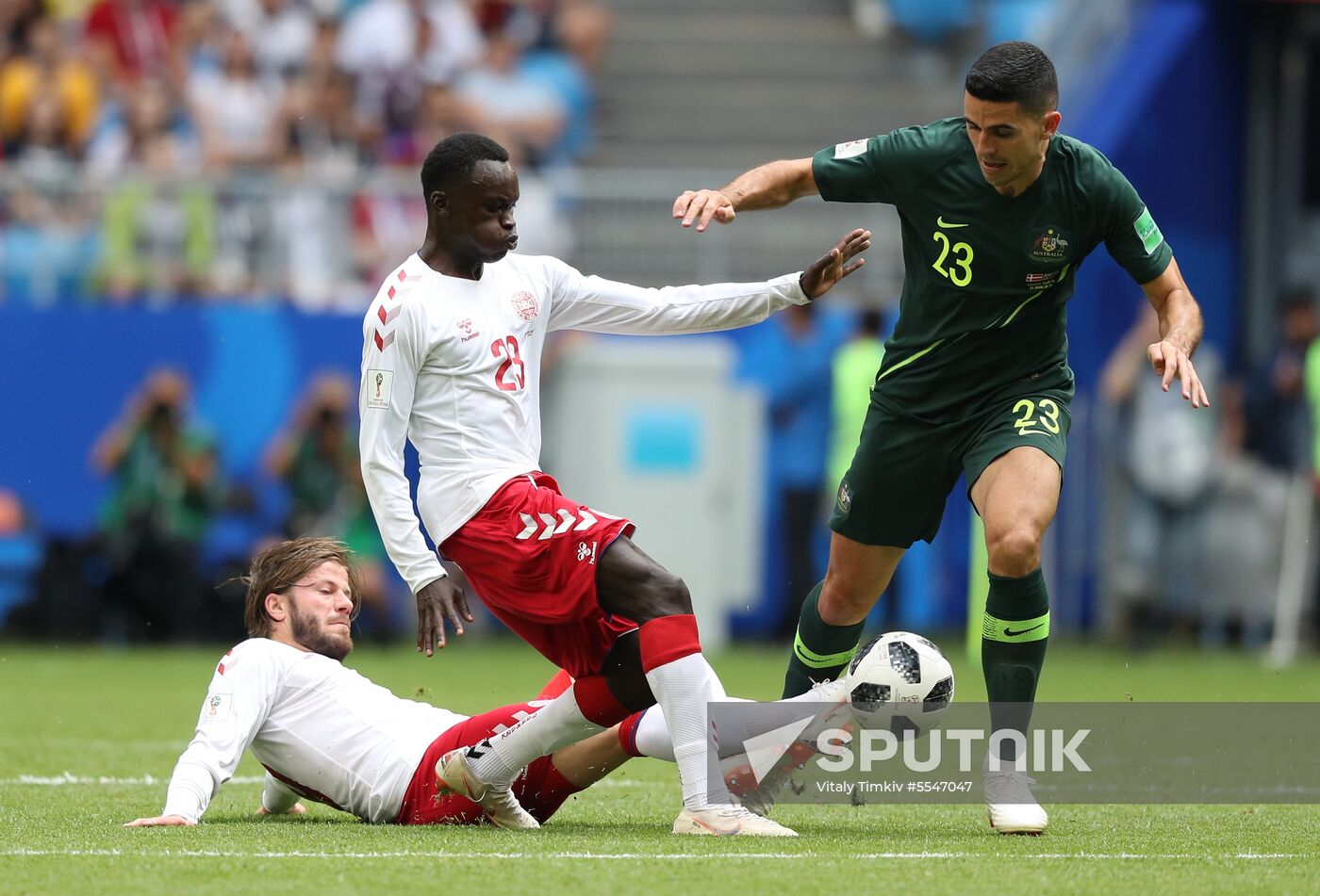 Russia World Cup Denmark - Australia