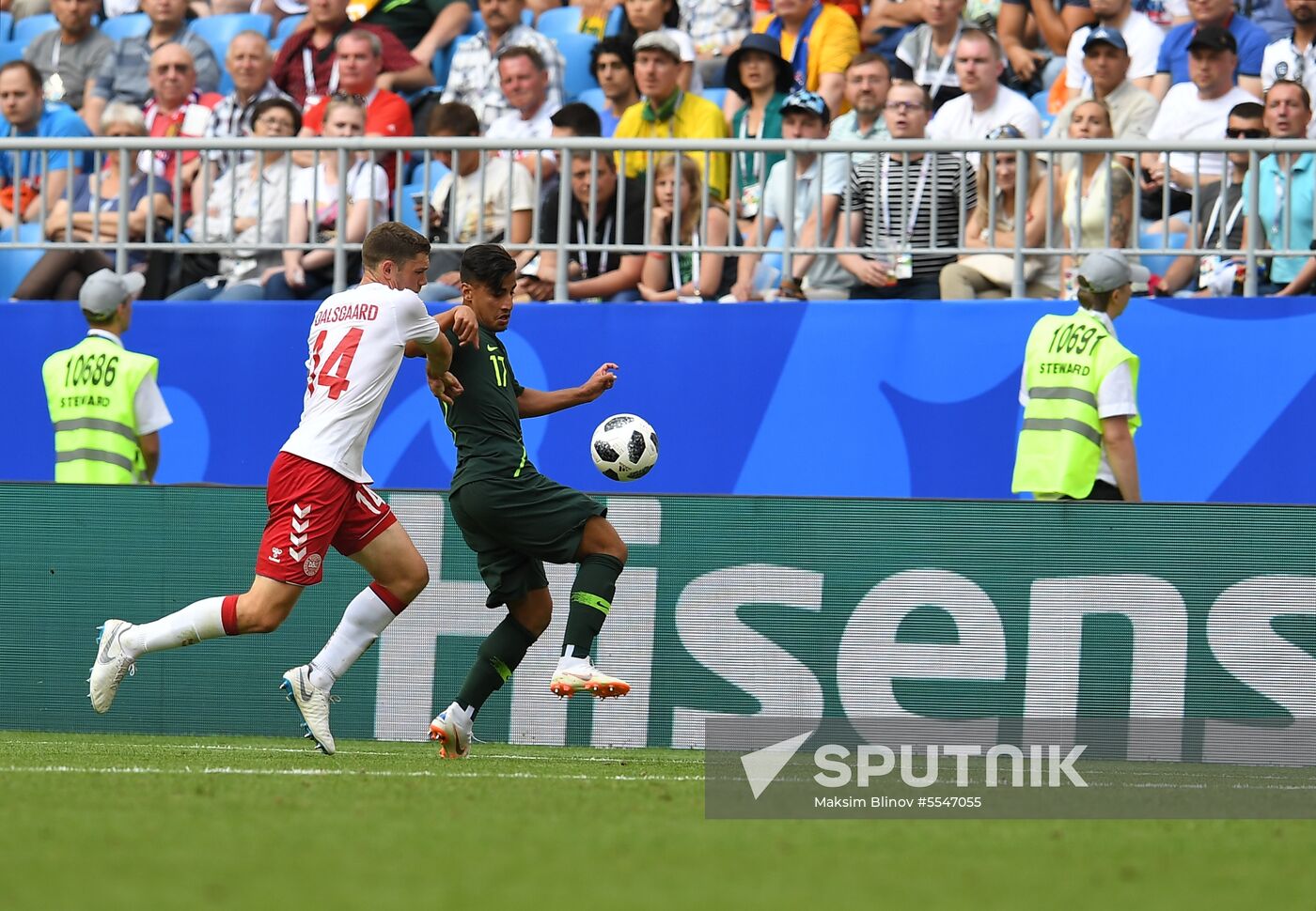 Russia World Cup Denmark - Australia