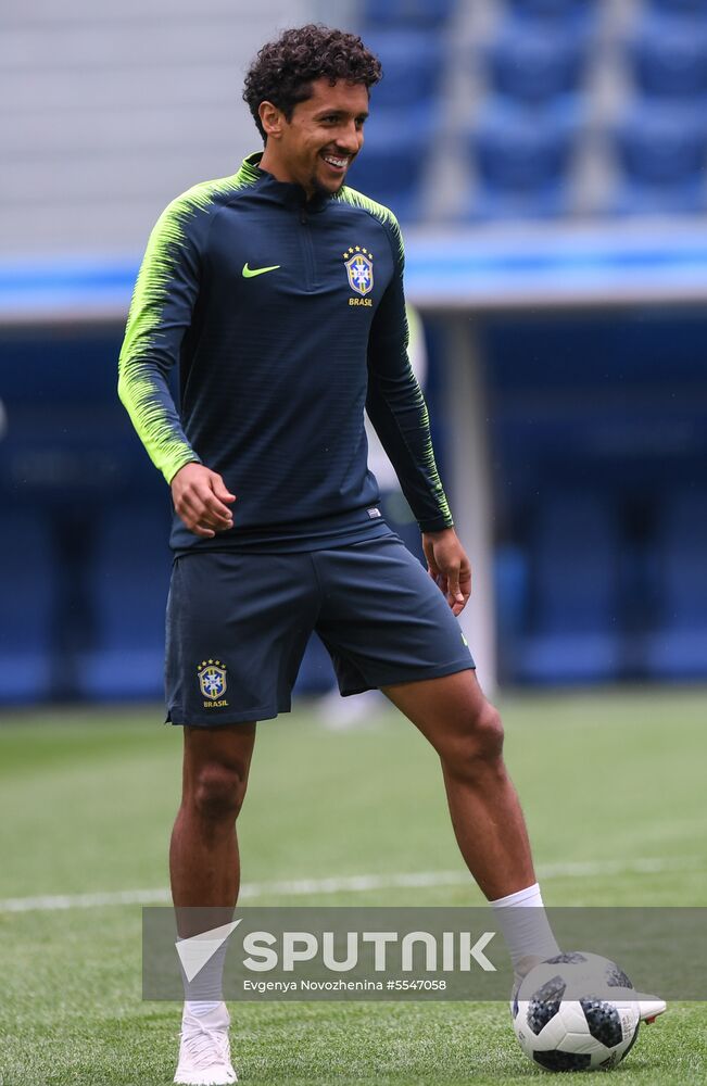 Russia World Cup Brazil Training