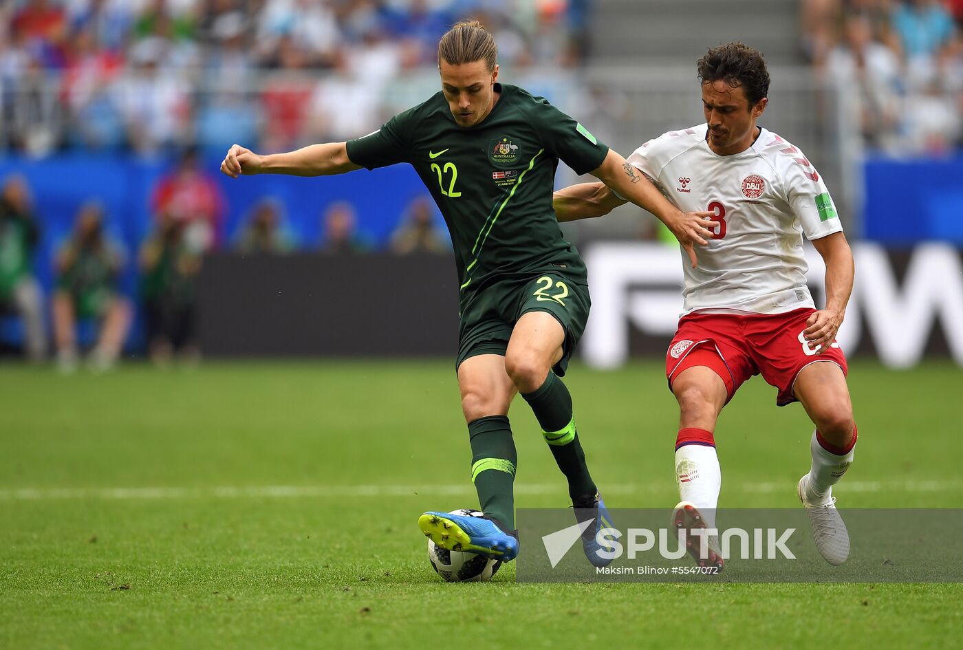 Russia World Cup Denmark - Australia