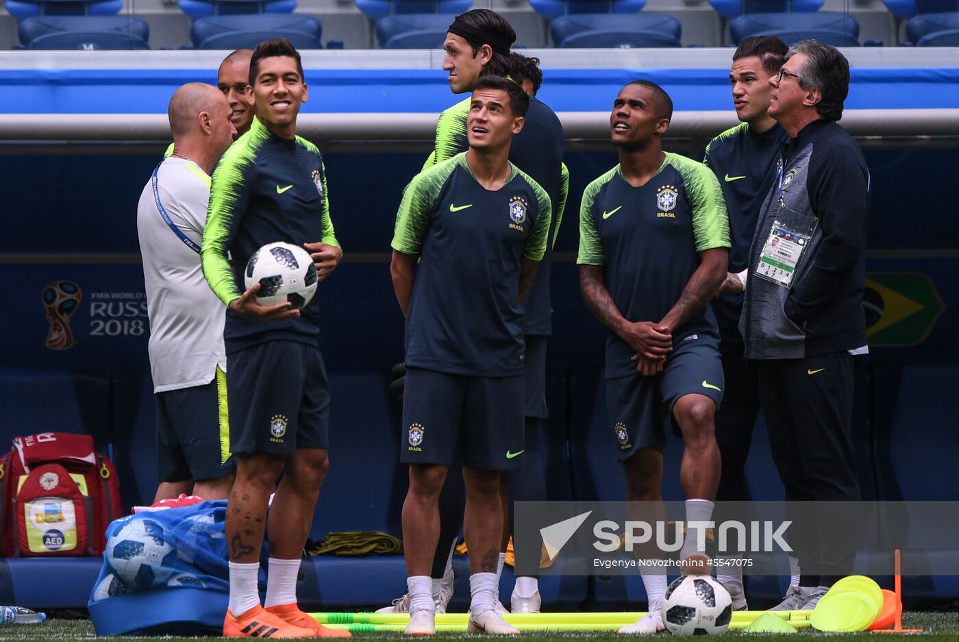 Russia World Cup Brazil Training