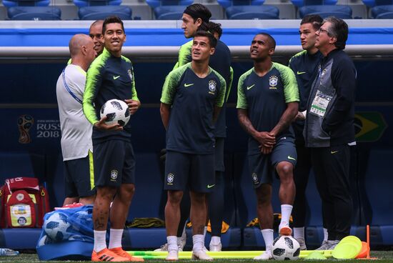 Russia World Cup Brazil Training