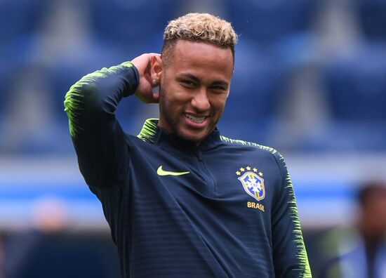 Russia World Cup Brazil Training