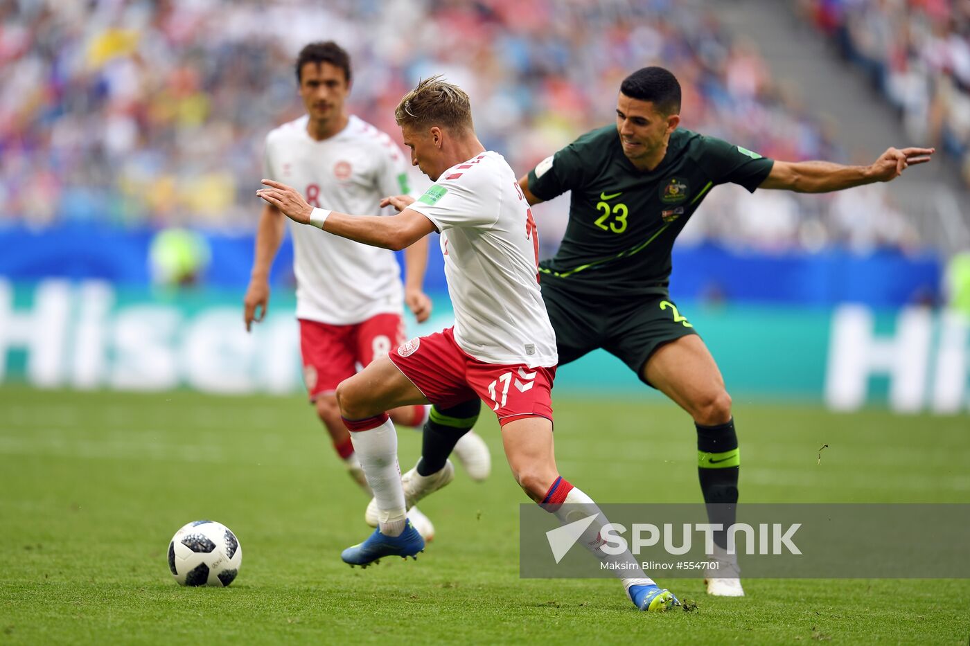 Russia World Cup Denmark - Australia