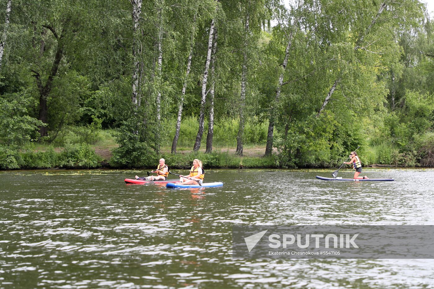 Moscow search and rescue patrol at work