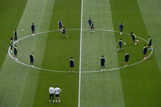 Russia World Cup Brazil Training