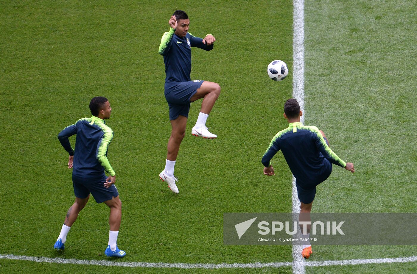 Russia World Cup Brazil Training