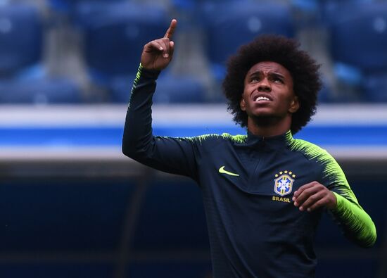 Russia World Cup Brazil Training