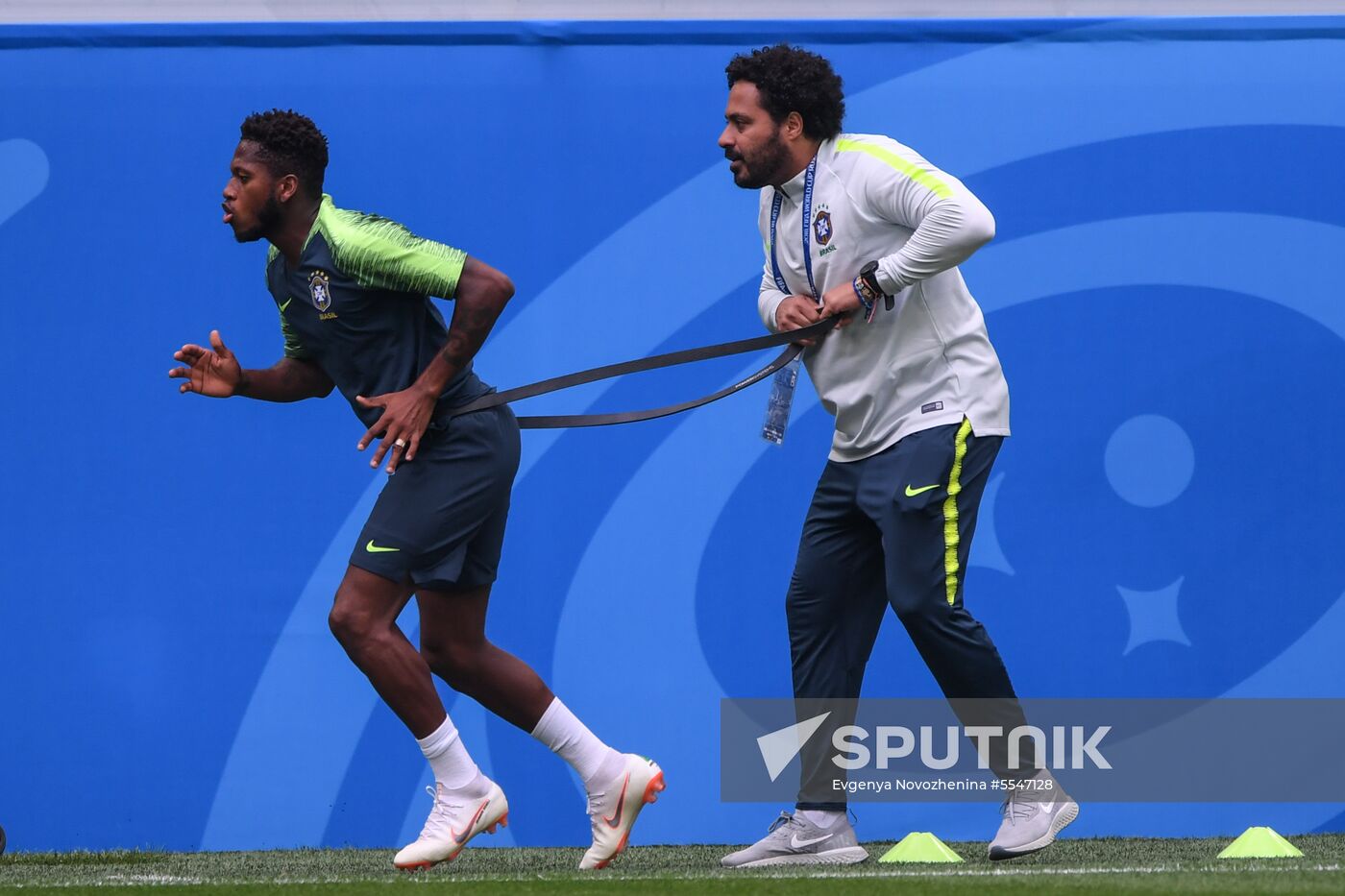 Russia World Cup Brazil Training