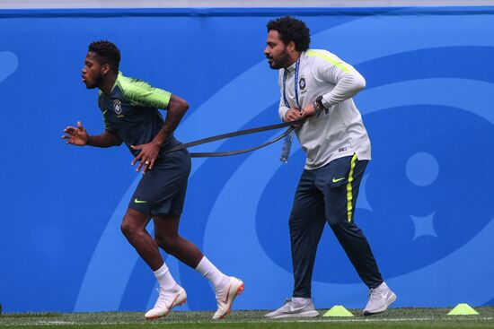 Russia World Cup Brazil Training