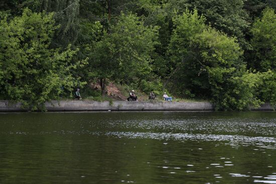 Moscow search and rescue patrol at work