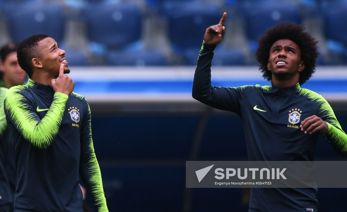 Russia World Cup Brazil Training