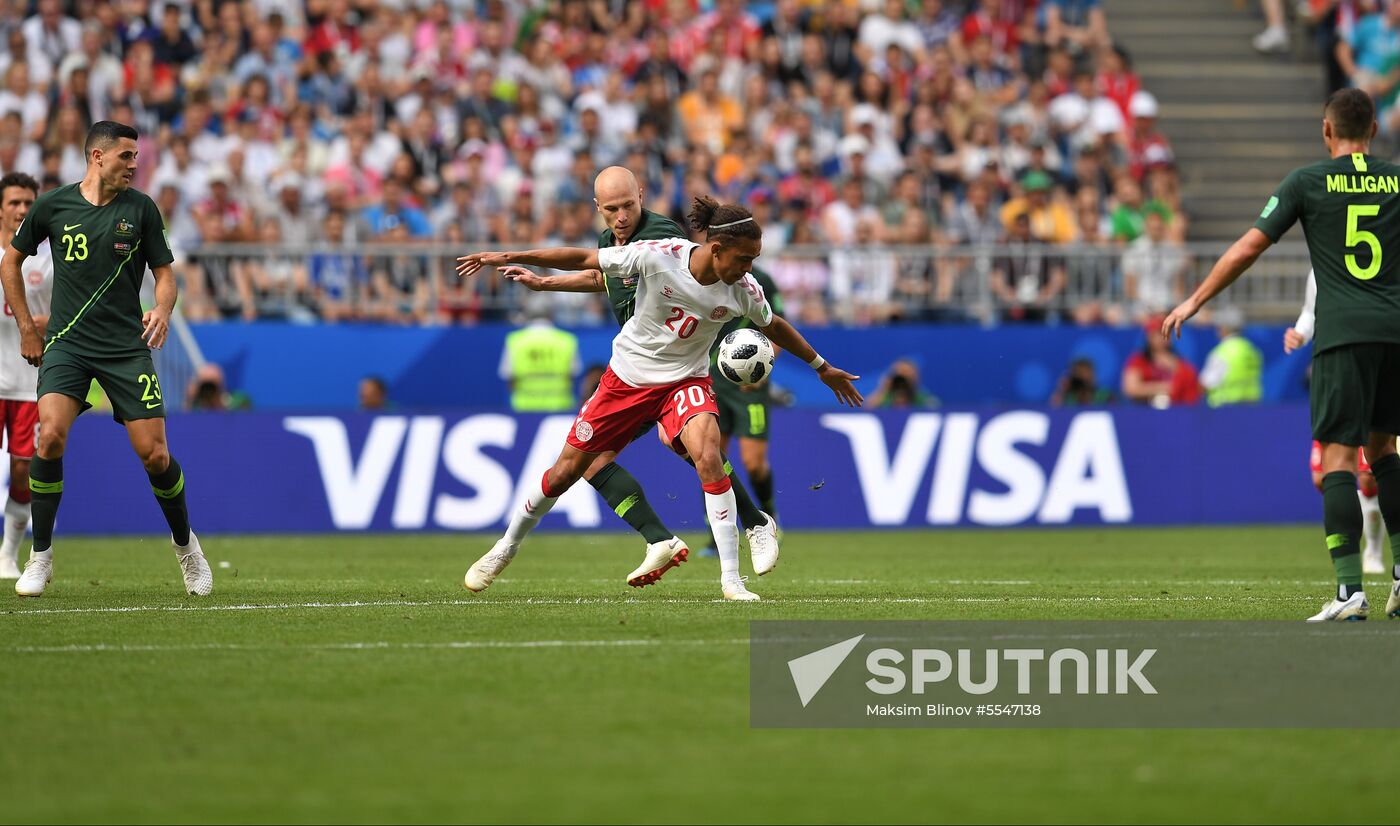 Russia World Cup Denmark - Australia