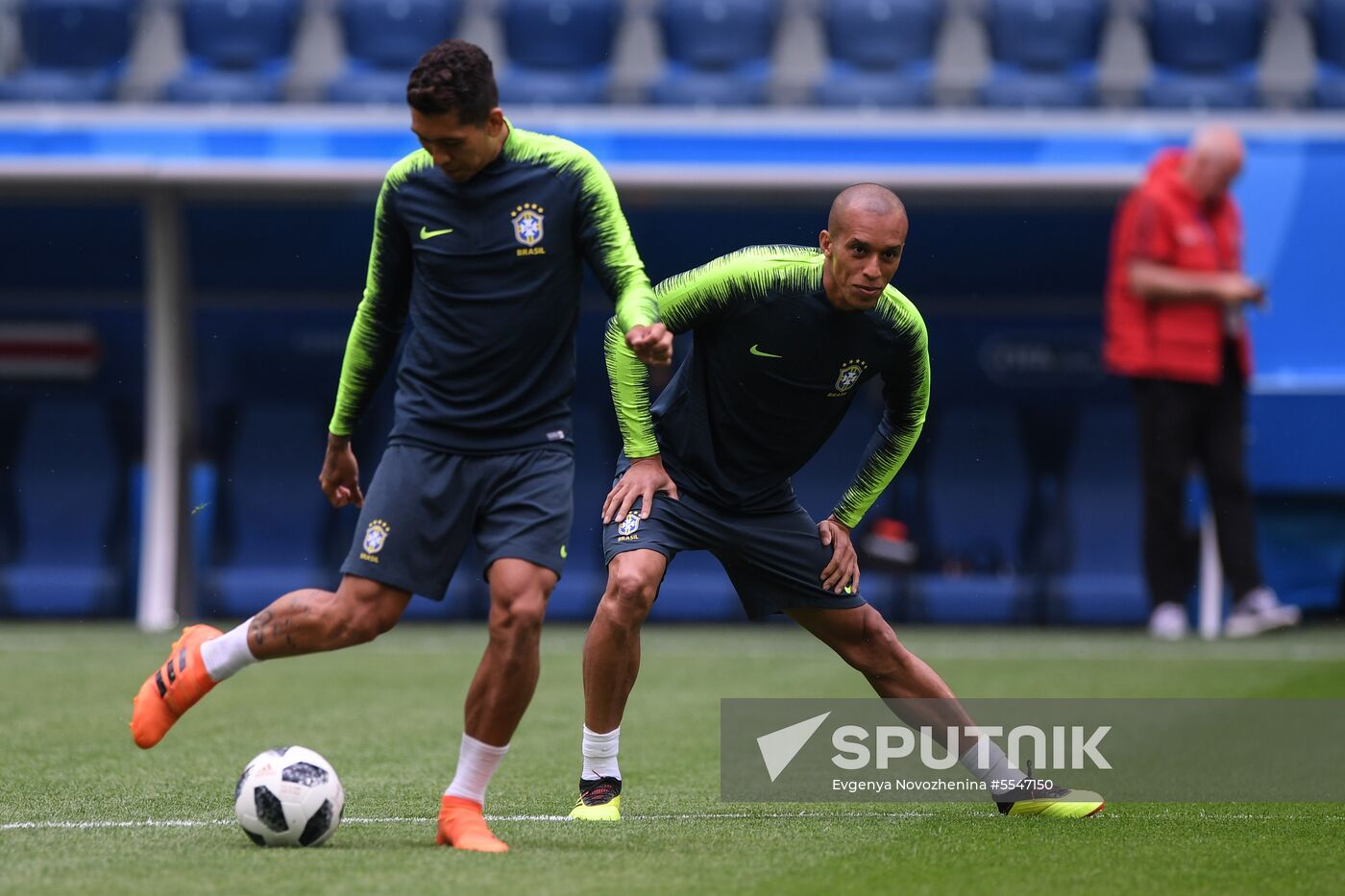 Russia World Cup Brazil Training