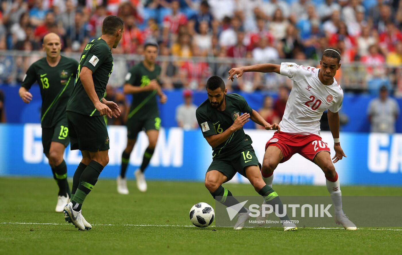 Russia World Cup Denmark - Australia