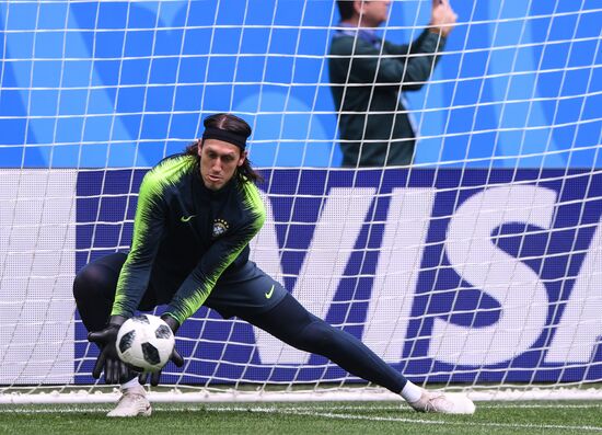 Russia World Cup Brazil Training