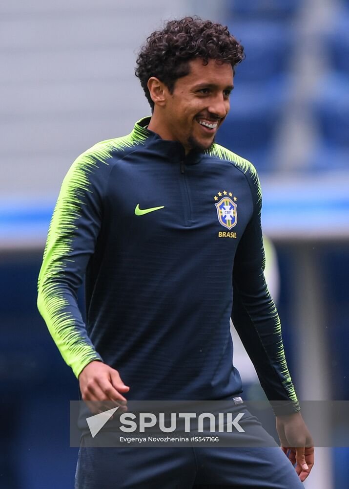 Russia World Cup Brazil Training