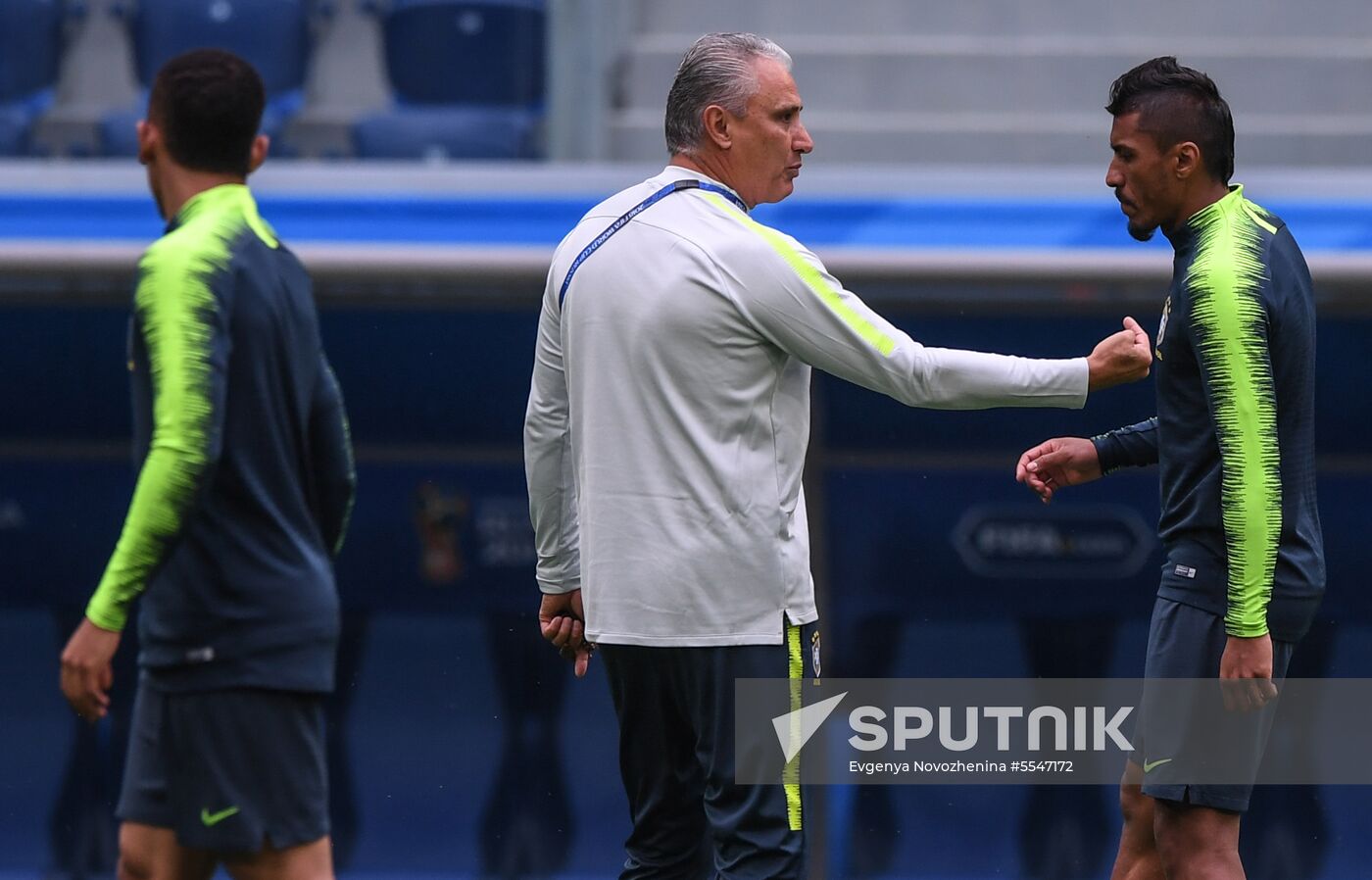 Russia World Cup Brazil Training
