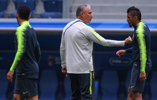 Russia World Cup Brazil Training