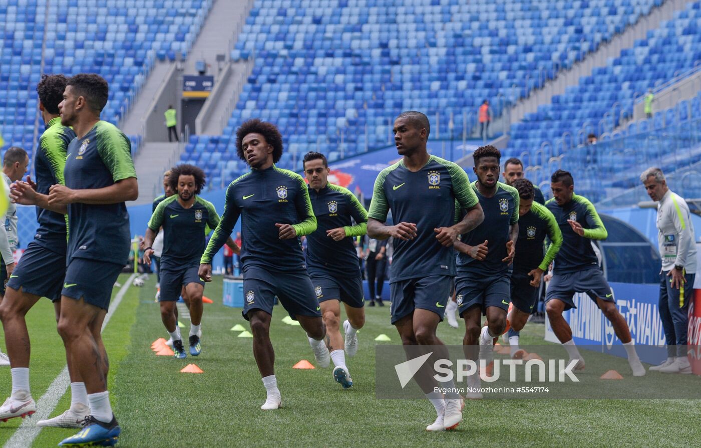Russia World Cup Brazil Training