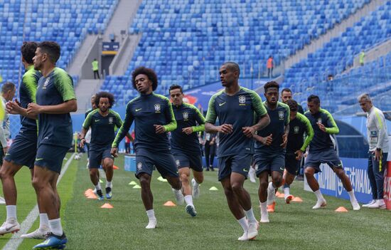 Russia World Cup Brazil Training