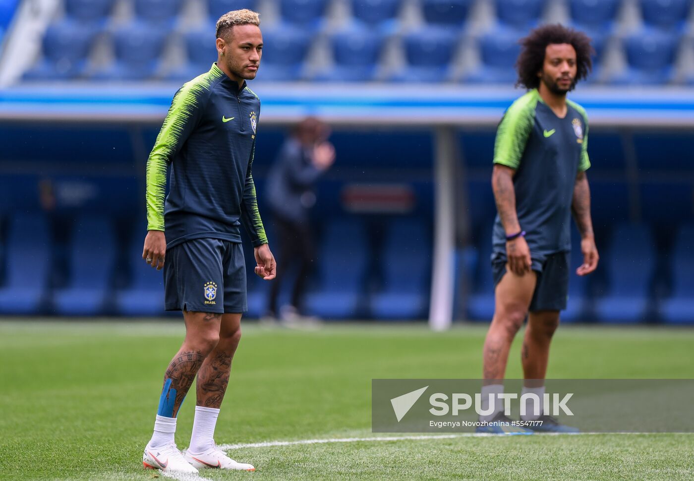 Russia World Cup Brazil Training