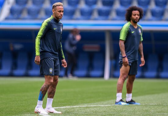 Russia World Cup Brazil Training