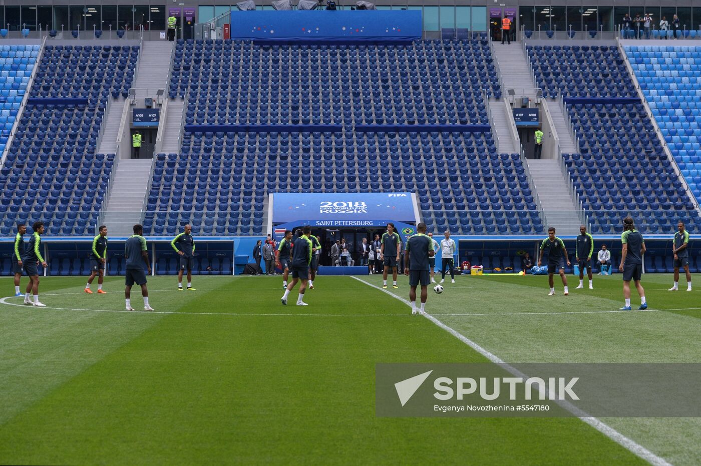 Russia World Cup Brazil Training