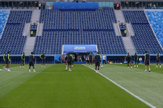 Russia World Cup Brazil Training