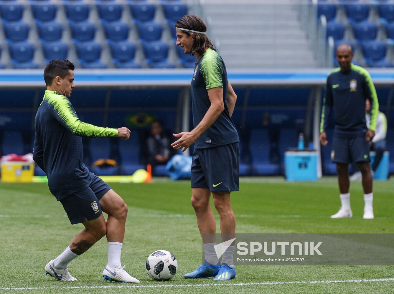 Russia World Cup Brazil Training