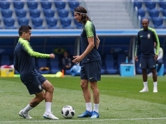 Russia World Cup Brazil Training