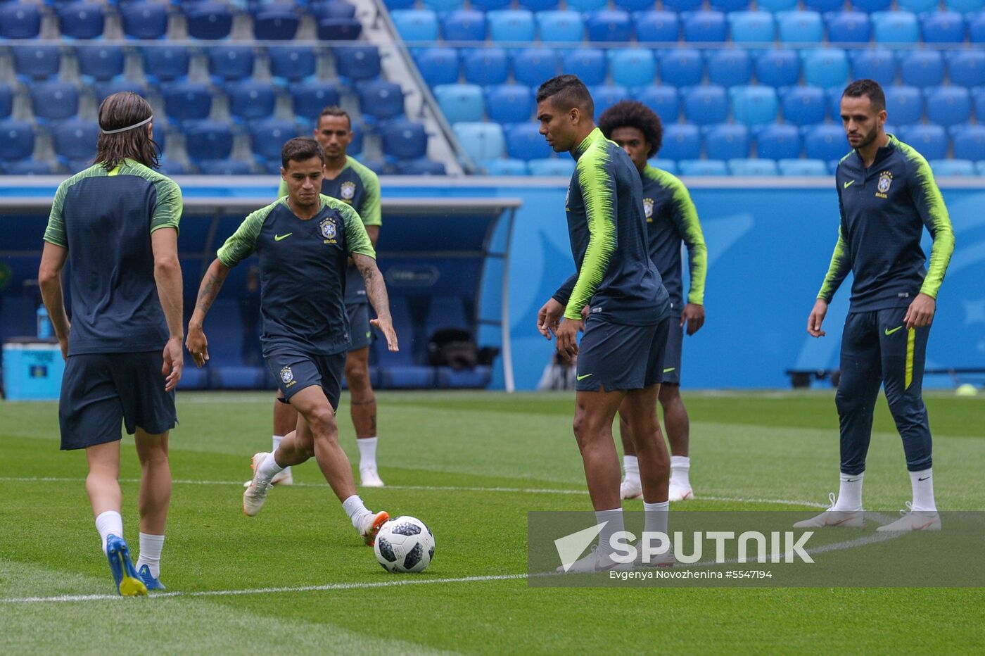 Russia World Cup Brazil Training