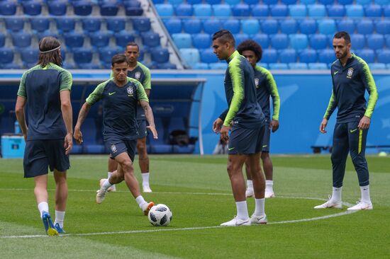 Russia World Cup Brazil Training