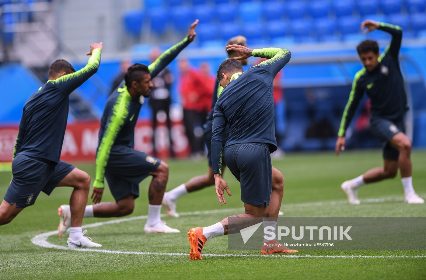 Russia World Cup Brazil Training