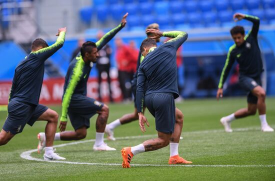 Russia World Cup Brazil Training